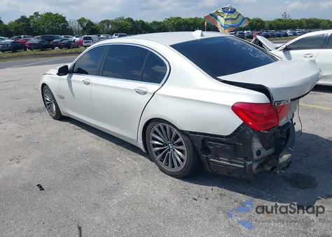 2011 BMW 740Li z USA, uszkodzony, nr VIN WBAKB4C55BC574125